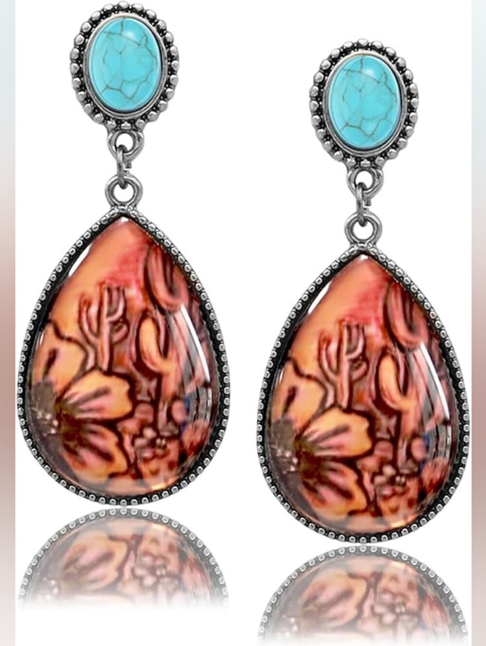Western West Cowgirl Earrings Rodeo Boho Southwest